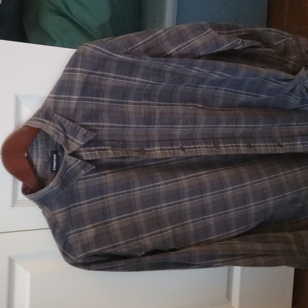 Men's long sleeve button down shirt